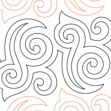 Aquarius Long Arm Quilting Pattern
