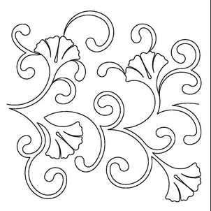 Ginko 2 E2E Long Arm Quilting Pattern