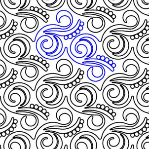 Moonlight E2E Long Arm Quilting Pattern