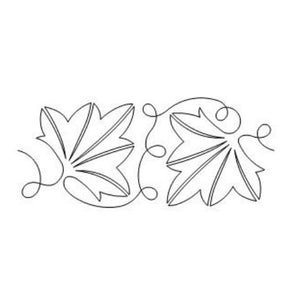 Leaves And Swirls Long Arm Quilting Pattern