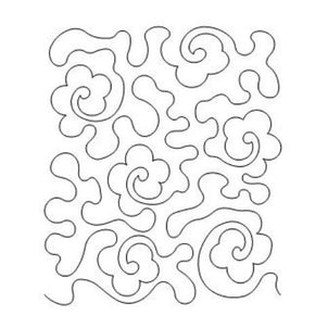 Flower Meander Long Arm Quilting Pattern