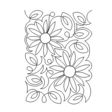 Sunflower Long Arm Quilting Pattern
