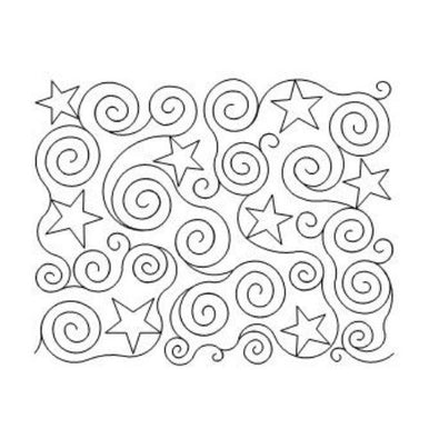 Stars A Swirl Long Arm Quilting Pattern