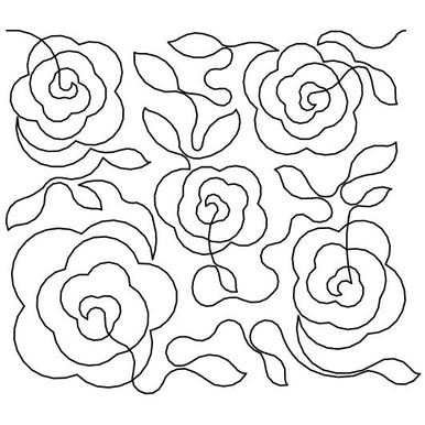 Roses Long Arm Quilting Pattern