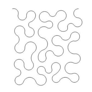 Meander 1 Long Arm Quilting Pattern