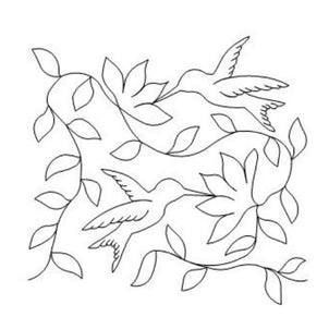 Hummingbird Long Arm Quilting Pattern
