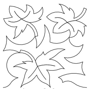 Leaves 2 Long Arm Quilting Pattern