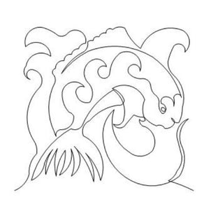 Fishing Trip Long Arm Quilting Pattern