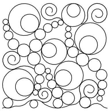 Circle Play Long Arm Quilting Pattern