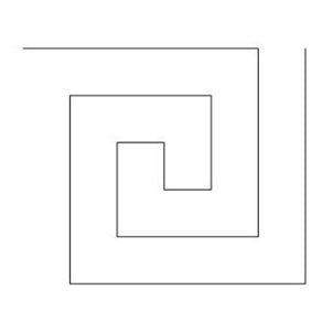 Greek Key Long Arm Quilting Pattern