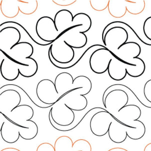 Abundant Leaves Long Arm Quilting Pattern