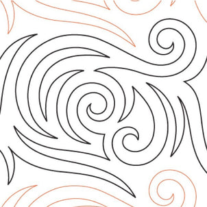 Aurora Long Arm Quilting Pattern