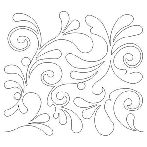 Playful Long Arm Quilting Pattern