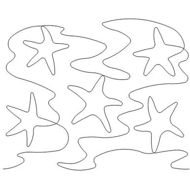 Starfish Long Arm Quilting Pattern