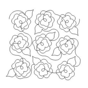 Simply Roses Long Arm Quilting Pattern
