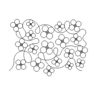 Forget Me Not Long Arm Quilting Pattern