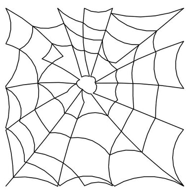 Spider Webs Long Arm Quilting Pattern