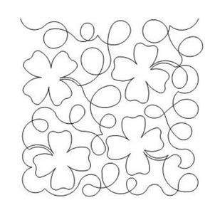 Shamrock Swirls Long Arm Quilting Pattern