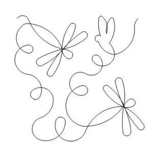 Dragonflies 2 Long Arm Quilting Pattern