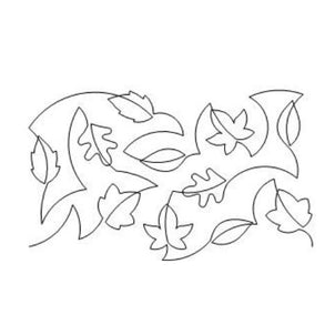 Leaves Long Arm Quilting Pattern