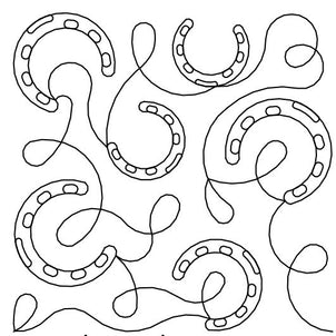 Horseshoes Long Arm Quilting Pattern
