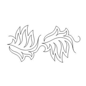 Sago Palm Long Arm Quilting Pattern