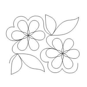 Forever Flower Long Arm Quilting Pattern