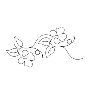 Pansies Long Arm Quilting Pattern